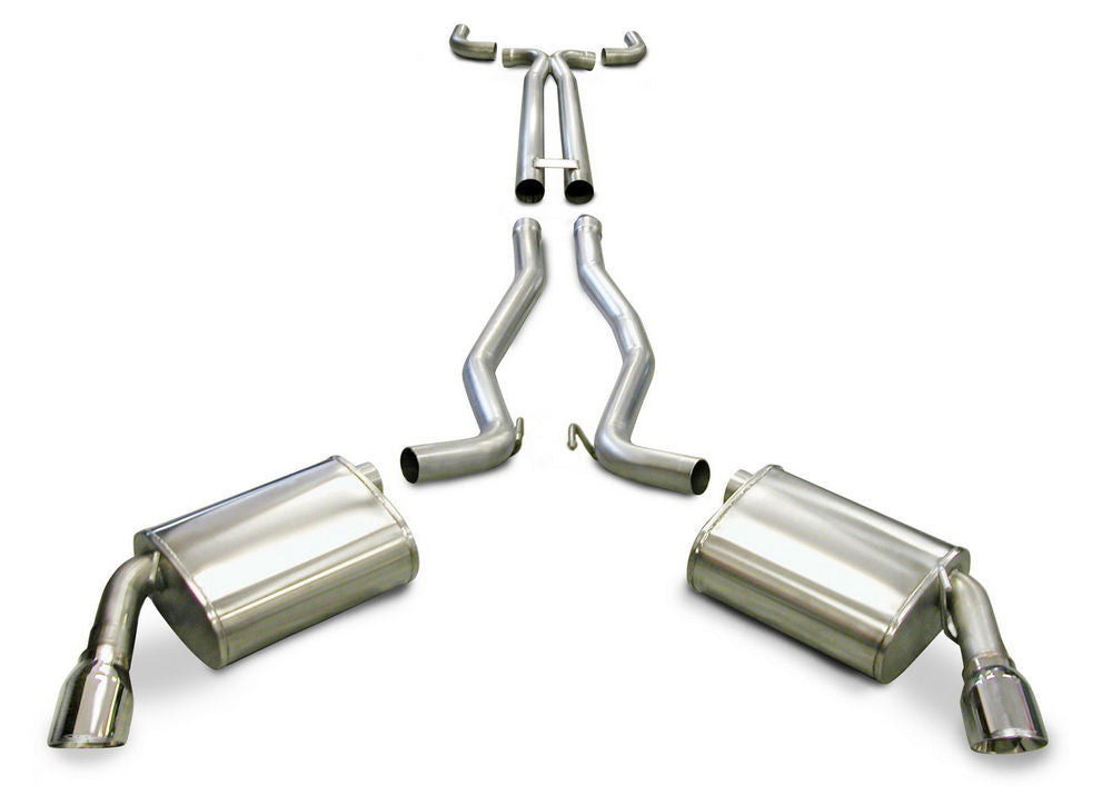 Corsa Performance COR14951 10-12 Camaro 6.2L Manual Trans Cat Back System