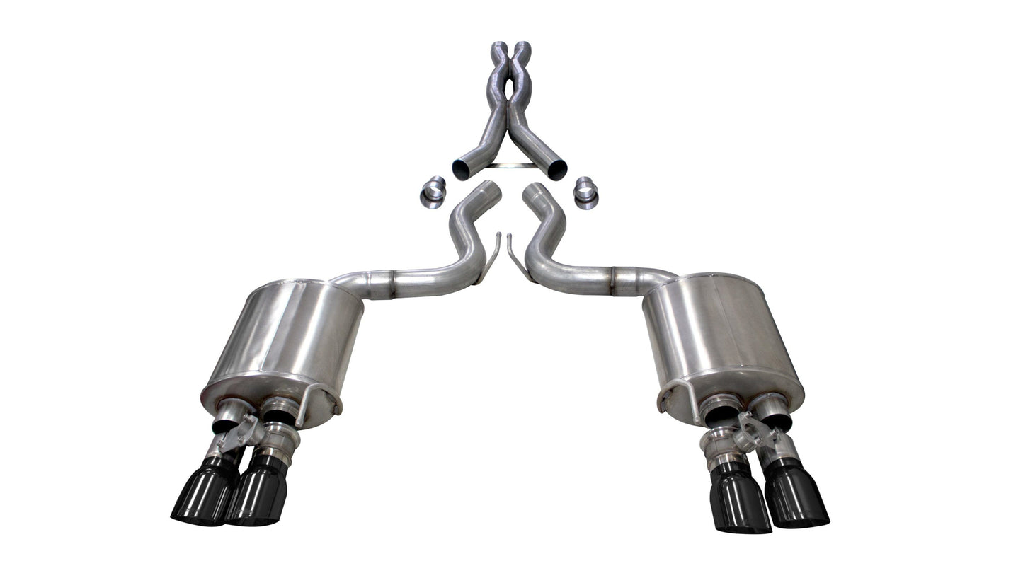 Corsa Performance COR21001BLK Exhaust Cat-Back