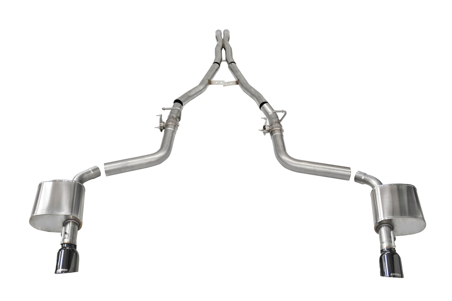Corsa Performance COR21072BLK 15-22 Dodge Charger 6.4L Cat Back Exhaust