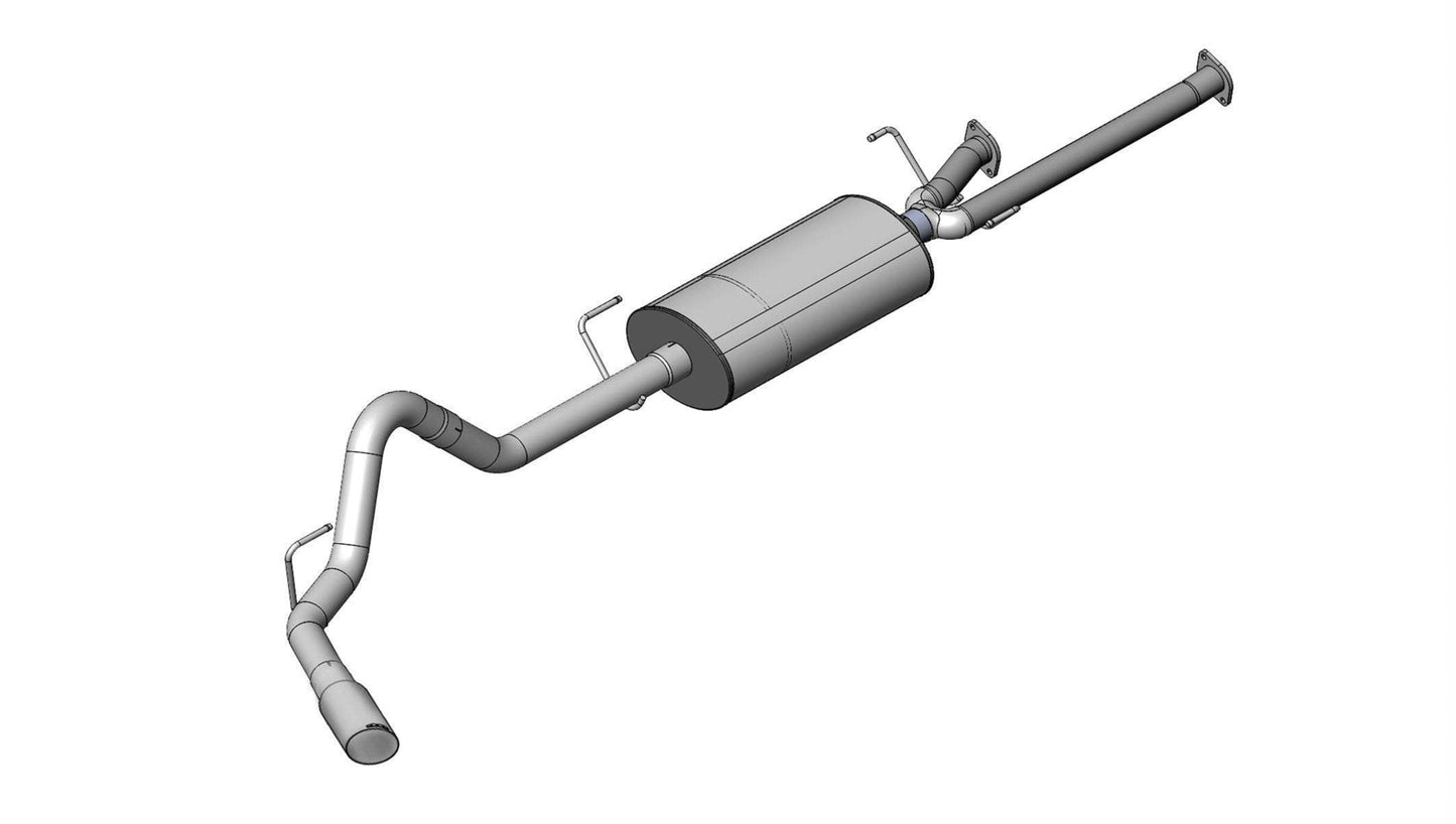 Corsa Performance COR24916 Exhaust Cat-Back - 3.0in Cat-Back Single Side E