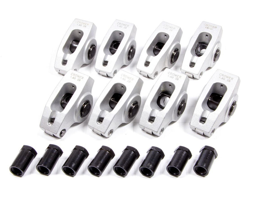 Crower CRO73641-8 Rocker Arms - SBC 1.6 Ratio 7/16 Stud