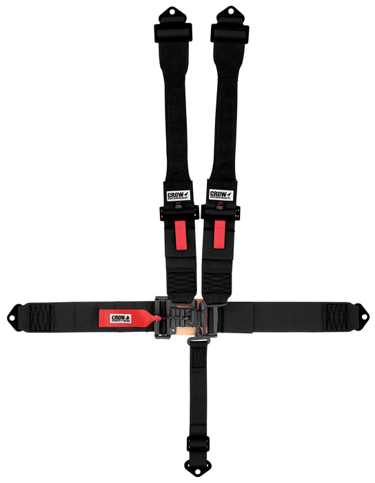 Crow Safety Gear CRW11064BDB 5-Way Duck Bill L&L 55in Lap Belt -Indiv Dog Bon