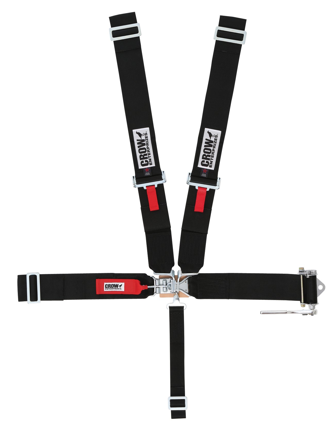 Crow Safety Gear CRW40054 Seat Belts Ratchet On Left 3in Belts All Wrap