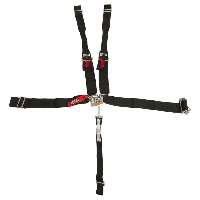 Crow Safety Gear CRW40064-2L Harness 5 Point Ratchet Left Side 2in Black