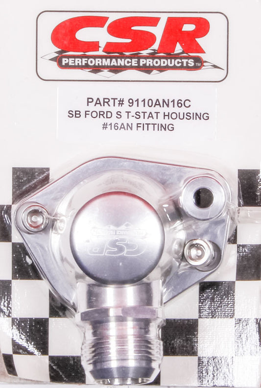 Csr Performance CSI9110AN16C SBF Swivel Thermostat Housing - Clear