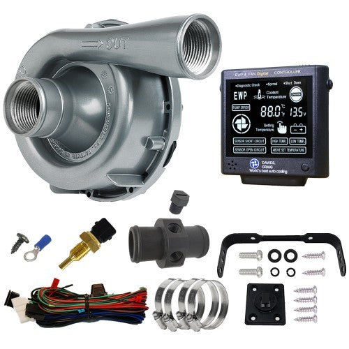 Davies, Craig DCCDC-8970 EWP150 Remote Elec. WP & Controller Combo - Slvr
