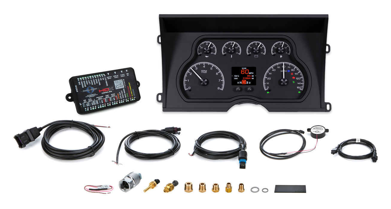 Dakota Digital DDGHDX-88C-PU-K 1988-94 Chevy/GMC Pickup HDX Instrument System
