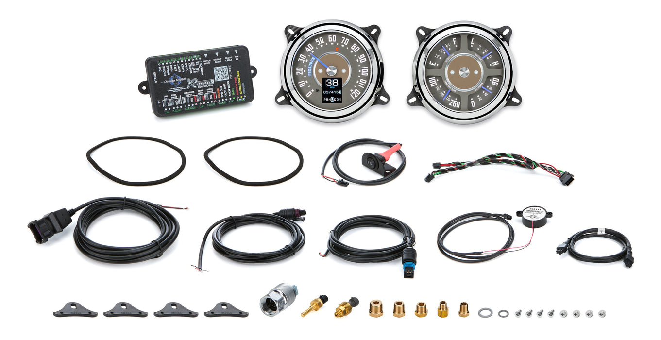 Dakota Digital DDGRTX-47C-PU-X 1947-53 Chevy Truck RTX Instrument System