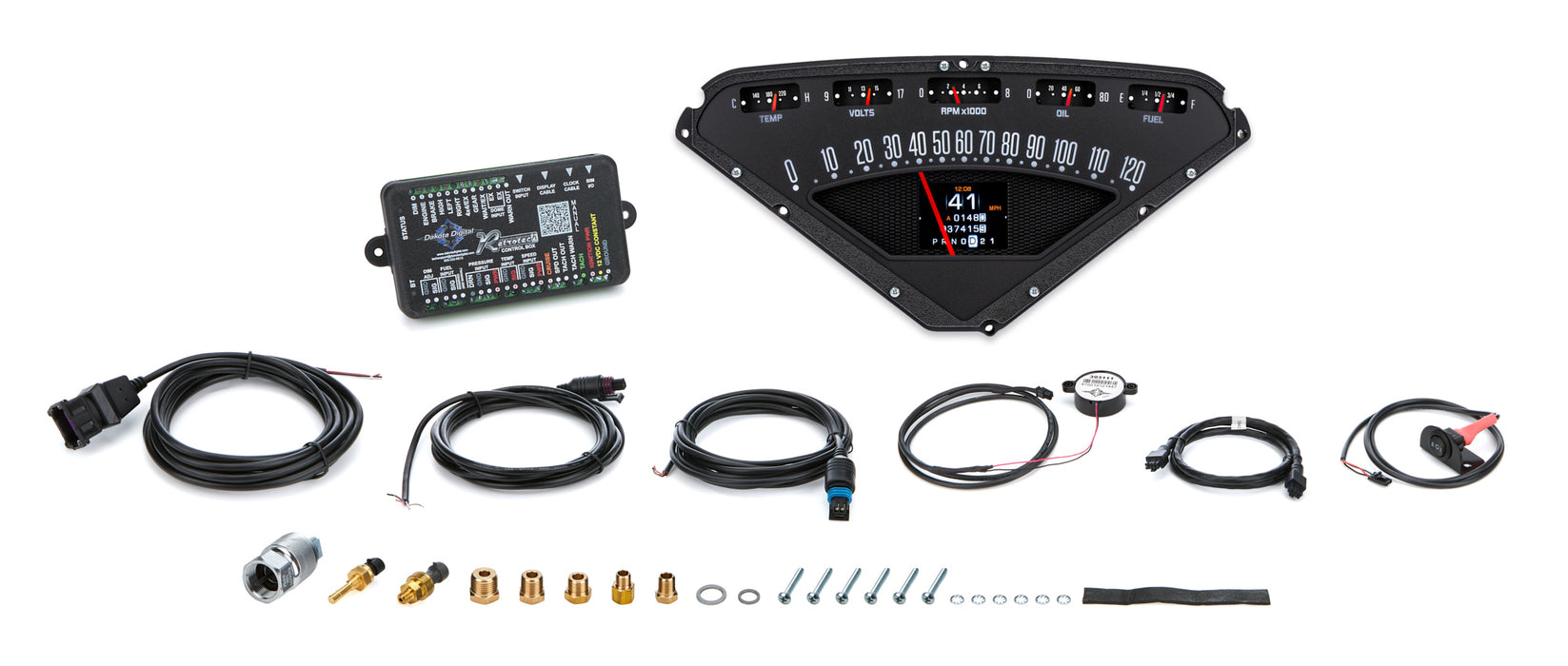 Dakota Digital DDGRTX-55C-PU-X 1955-59 Chevy Truck RTX Instrument System