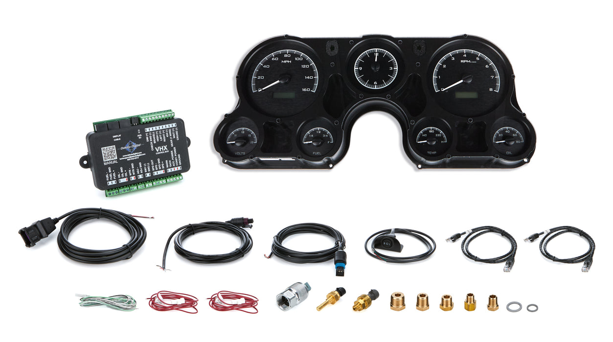 Dakota Digital DDGVHX-67C-PA-K-W 1967-72 Chevy Truck VHX Instrument System