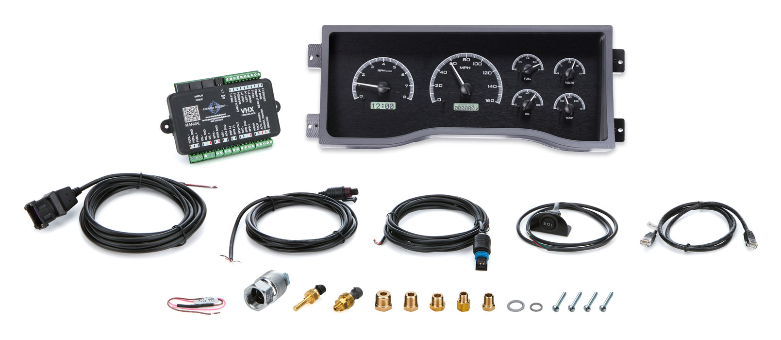 Dakota Digital DDGVHX-95C-PU-K-W 1995-00 Chevy Pickup VHX Instrument System