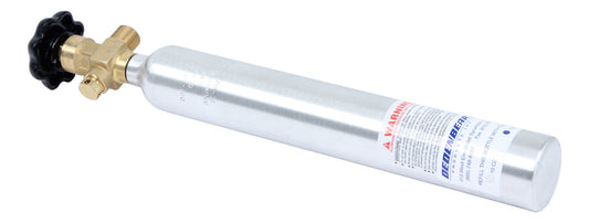 Dedenbear DEDAB10V 10oz. CO2 Bottle w/Valve
