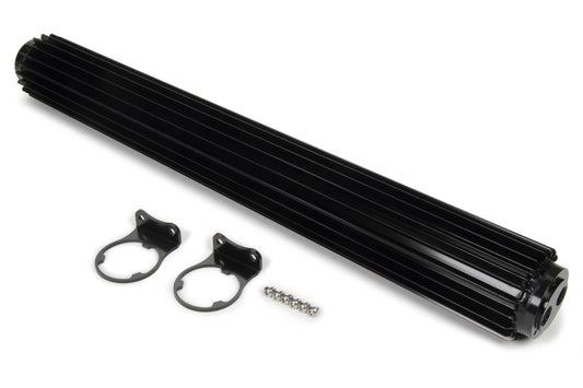 Derale DER13287 Dual-Pass Heat Sink Cool er 24in Black Anodized