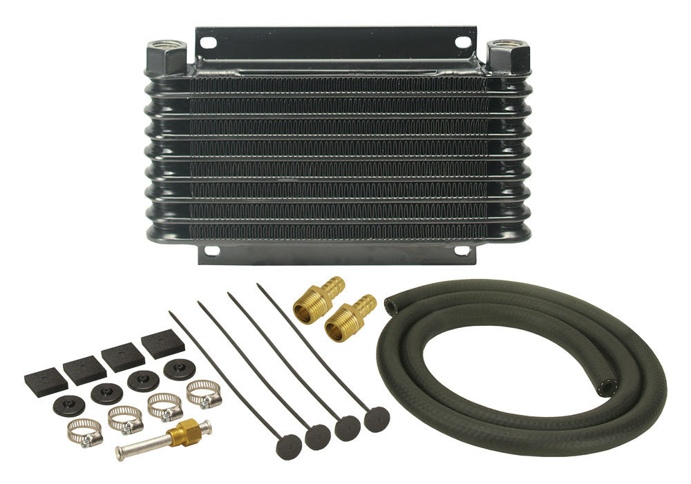 Derale DER13612 Trans Cooler 17500 GVW 3/8 Barb Fitting
