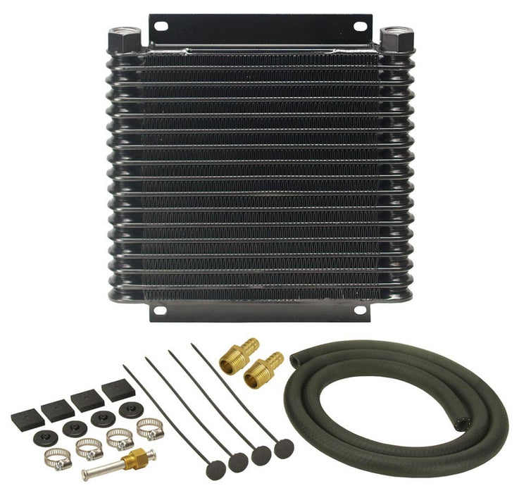 Derale DER13614 Trans Cooler 24000 GVW 3/8 Barb Fitting
