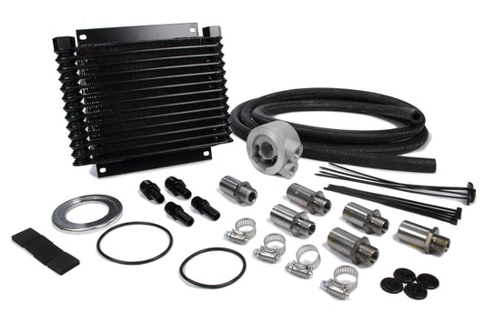 Derale DER15405 Plate & Fin Engine Oil C ooler Kit