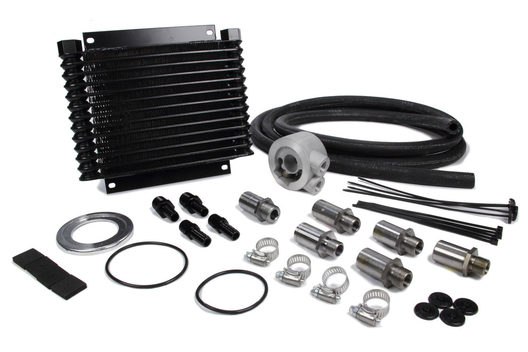 Derale DER15405 Plate & Fin Engine Oil C ooler Kit