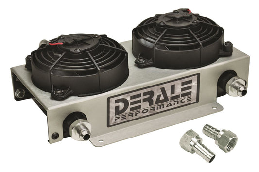 Derale DER15840 Remote Oil Cooler -8AN w/ Fan