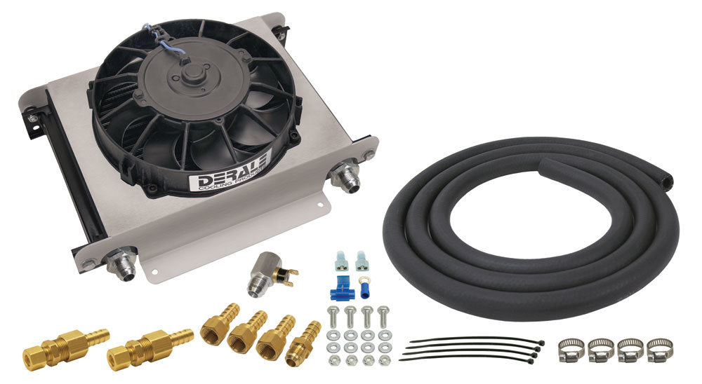 Derale DER15960 Hyper-Cool Trans Cooler Kit -8an