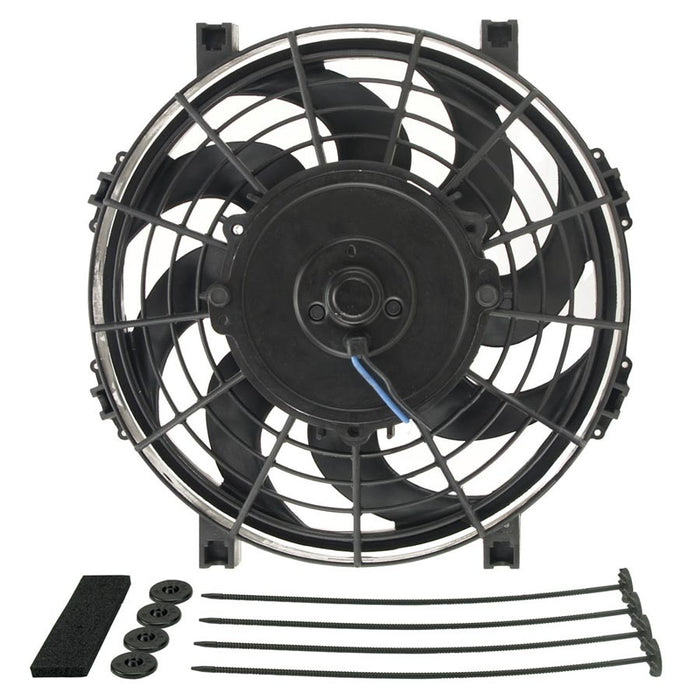 Derale DER16619 9in Tornado Electric Fan w/Standard Mounting Kit