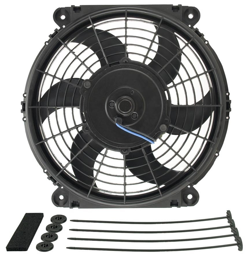 Derale DER16620 10in Tornado Electric Fan w/Standard Mount Kit
