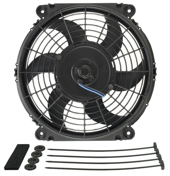 Derale DER16620 10in Tornado Electric Fan w/Standard Mount Kit