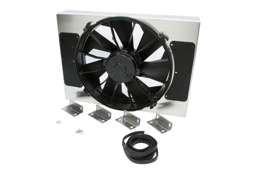 Derale DER16814 RAD Fan w/Alum Shroud Assembly