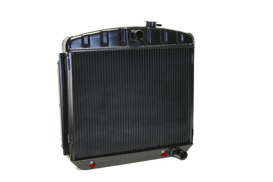 Dewitts Radiator DEW32-1239012A Radiator 55-57 Chevy V8 Auto Trans Black
