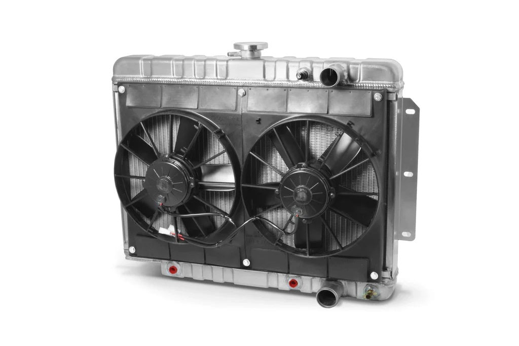 Dewitts Radiator DEW32-6139014A Radiator w/Fans Impala LS 59-64 Auto Trans Raw