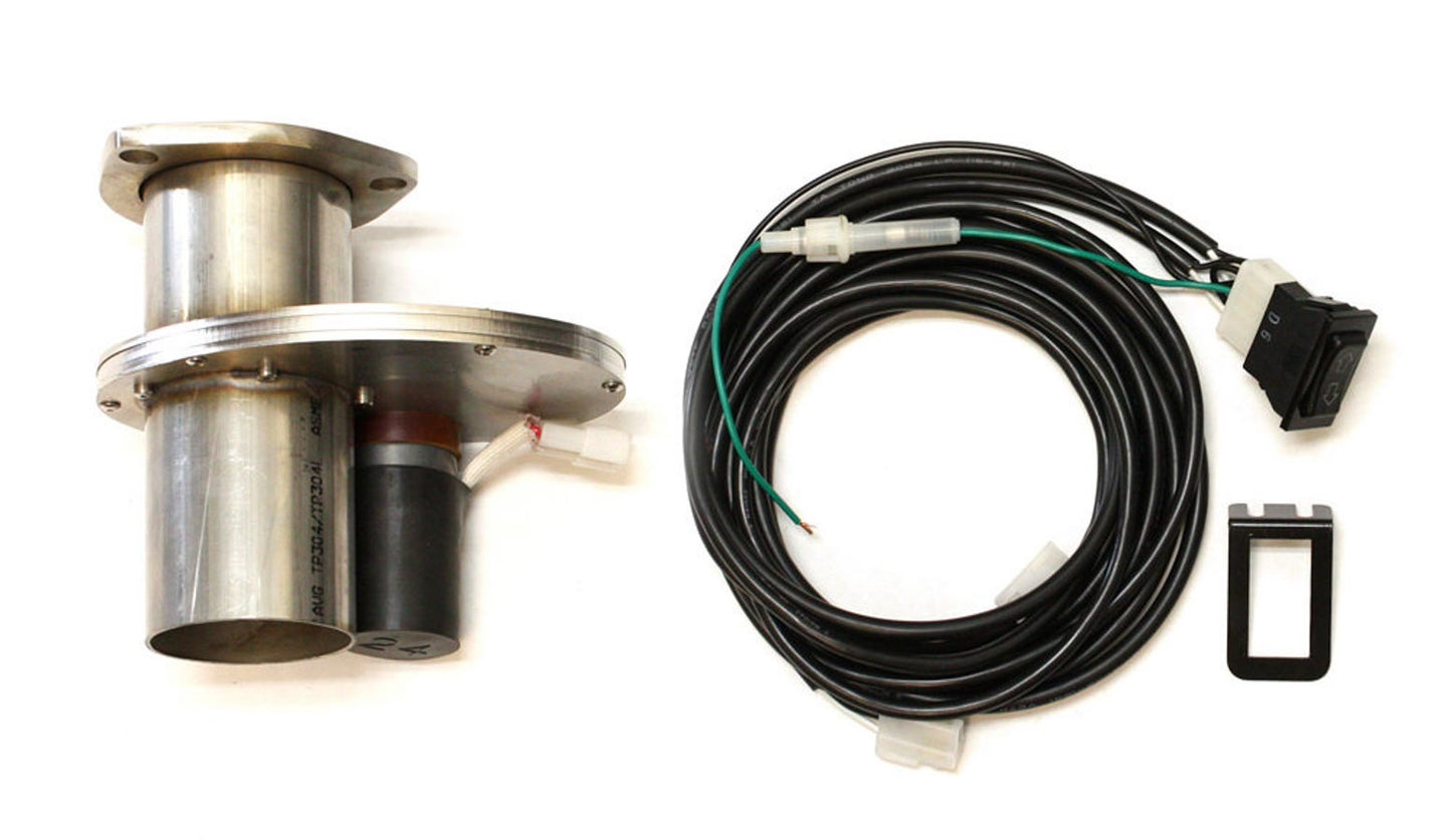 Dougs Headers DGHDEC250A-1 Electric Exhaust Cut-Out 2.50 (Single)