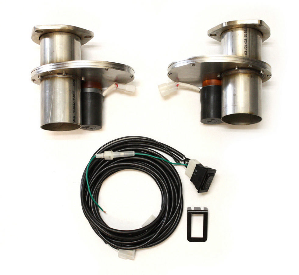 Dougs Headers DGHDEC300A Electric Exhaust Cut-Outs - 3.00 (Pair)