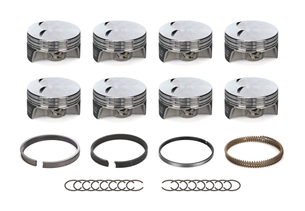 Diamond Racing Products DIA21563-RS-8 LSX 15-Deg FT Piston & Ring Set 4.125 Bore