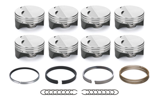 Diamond Racing Products DIA21565-RS-8 LSX FT Piston Set 4.125 Bore -4.8cc 12-Degree