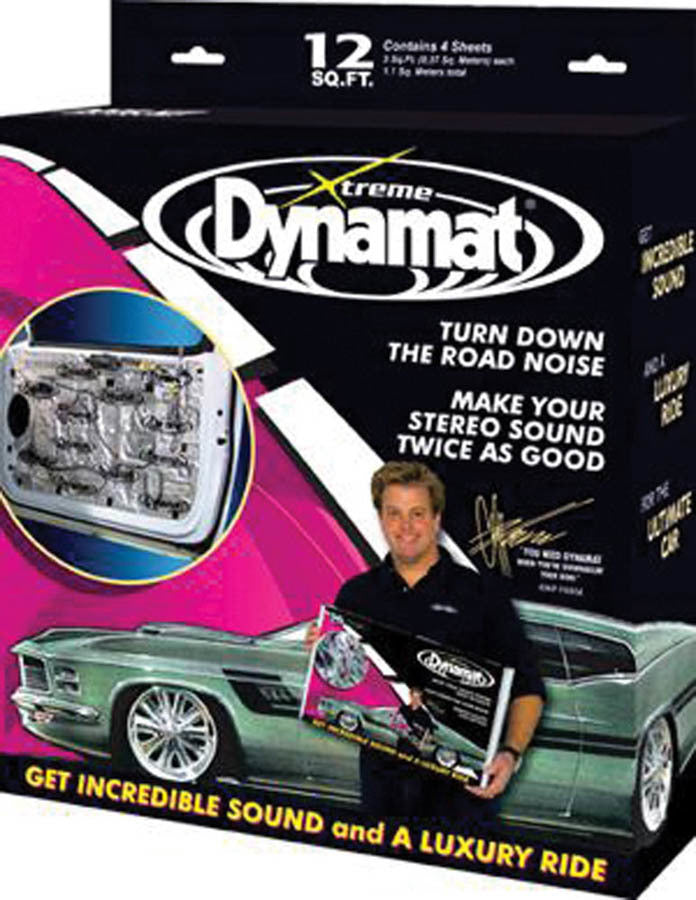 Dynamat DMT10435  Extreme Door Kit 4 Sheets 12in x 36in