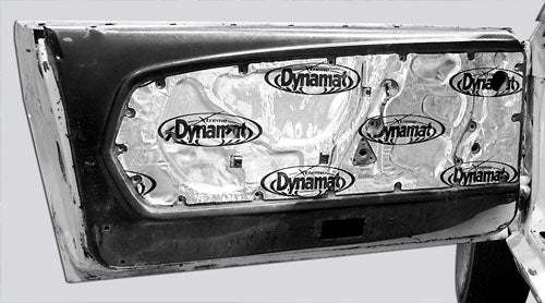 Dynamat DMTXFOM1D2 67-68 Mustang Door Kit Custom Cut