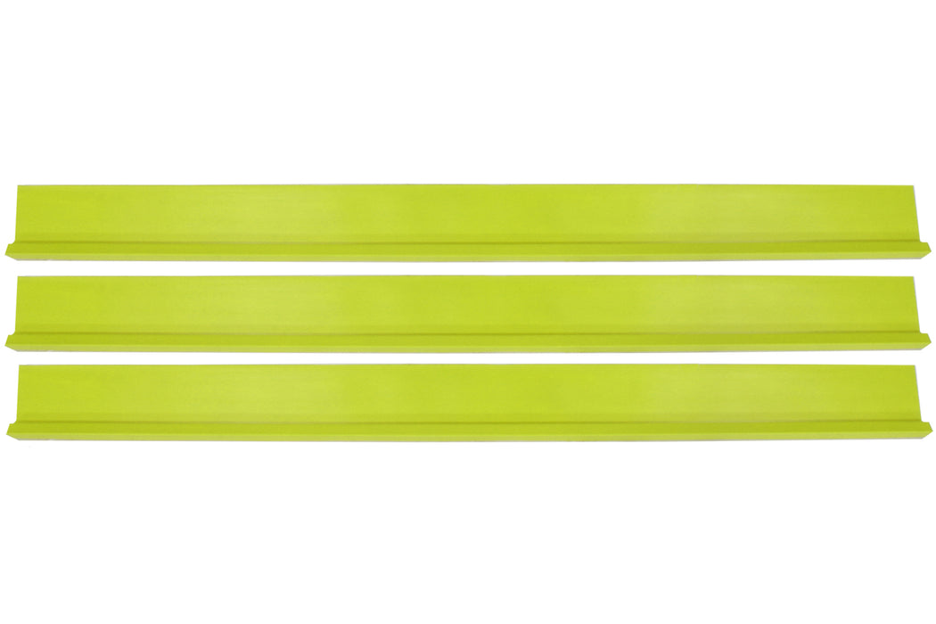Dominator Race Products DOM1100-FLO-YE Dirt Rocker Set Flou Yellow 3pc