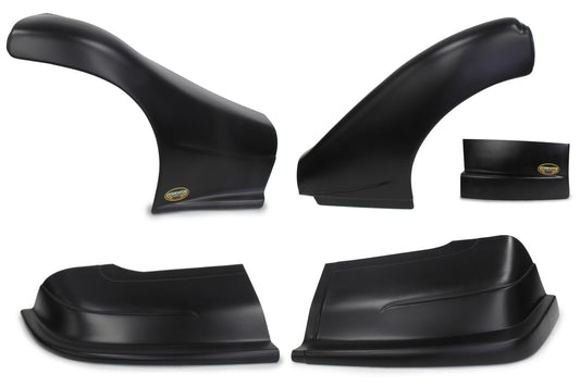 Dominator Race Products DOM2300-BK Dominator Late Model Nose Kit Black