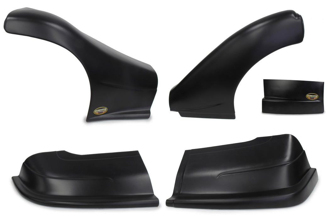Dominator Race Products DOM2300-BK Dominator Late Model Nose Kit Black