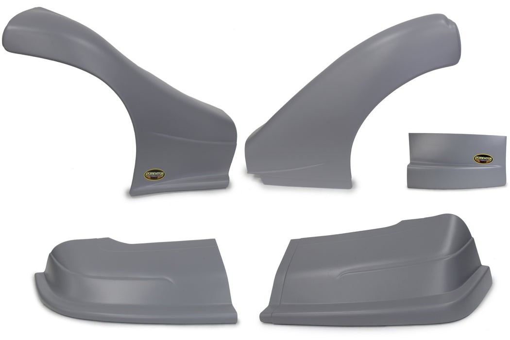 Dominator Race Products DOM2300-GRY Dominator Late Model Nose Kit Gray