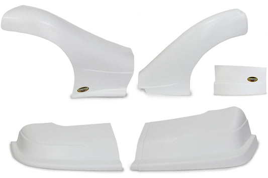 Dominator Race Products DOM2300-WH Dominator Late Model Nose Kit White