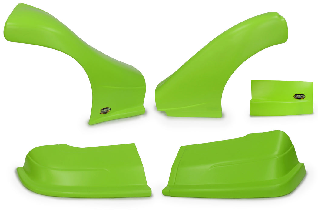 Dominator Race Products DOM2300-XG Dominator Late Model Nose Kit Xtreme Green