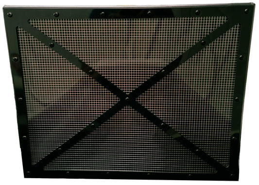 Dominator Race Products DOM550-BK Shaker Screen Radiator DLM Black