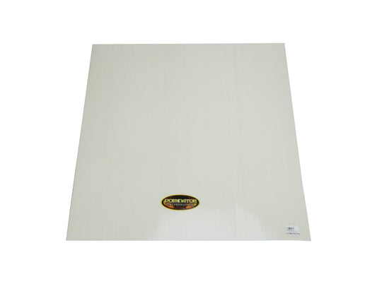 Dominator Race Products DOM755-WH Hood Late Model Panel White 48in x 54in