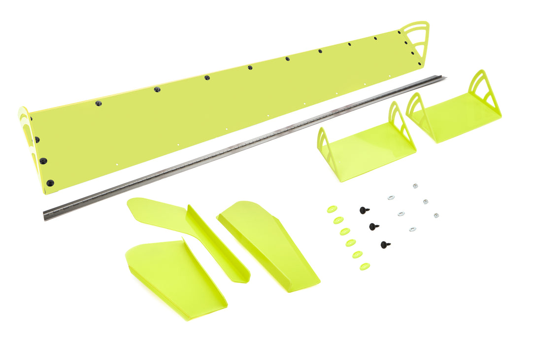 Dominator Race Products DOM920-FLO-YE Plastic Spoiler 8x72in LM Fluorescent Yellow