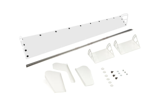Dominator Race Products DOM920-WH Plastic Spoiler 8x72in LM White