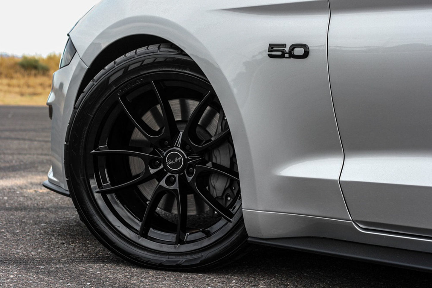 Drake Automotive Group DRACS5-911550-CP Wheel Shelby CS5 19x11 Hyper Silver