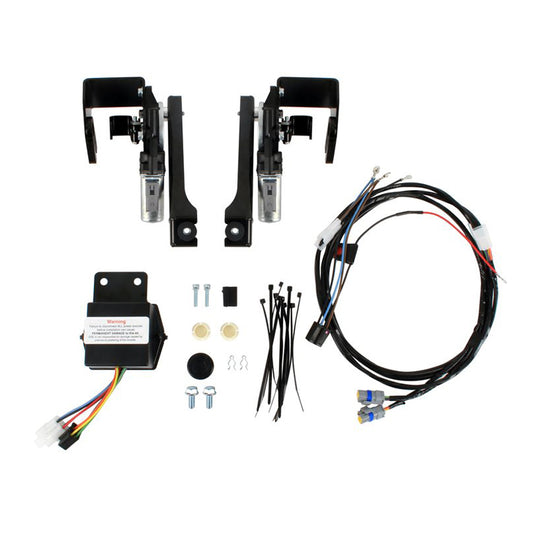 Detroit Speed Engineering DSE122008 Electric Headlight Door Kit - 1963-1967 Corvette