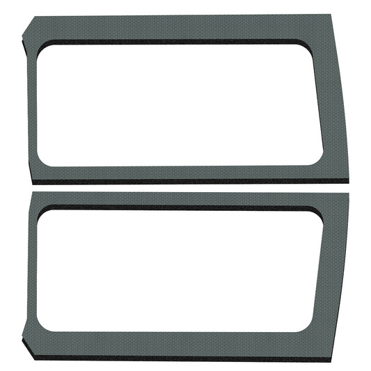 Design Engineering 18-  Jeep Wrangler JL Side Window Kit Gray