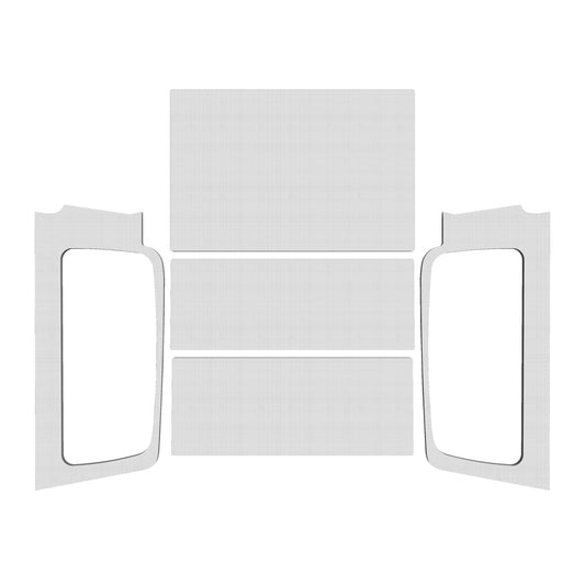 Design Engineering 2004-06 Jeep Wrangler LJ Headliner Kit White