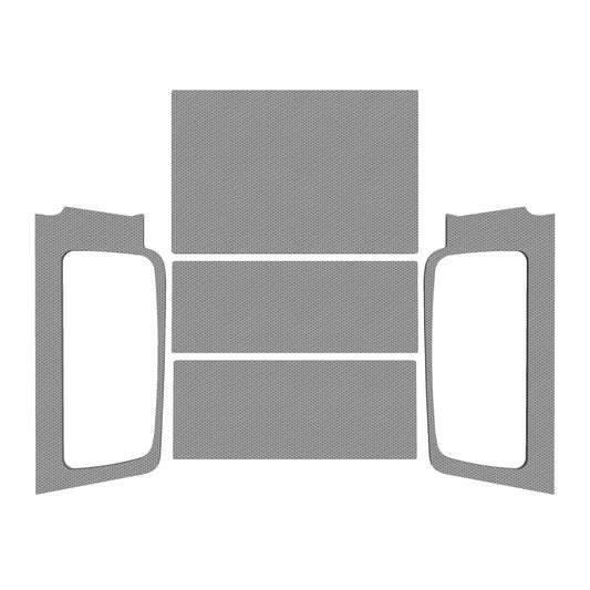 Design Engineering 2004-06 Jeep Wrangler LJ Headliner Kit Gray